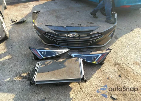 2020 Hyundai Elantra Sel из США, поврежденный, VIN 5NPD84LF7LH509706